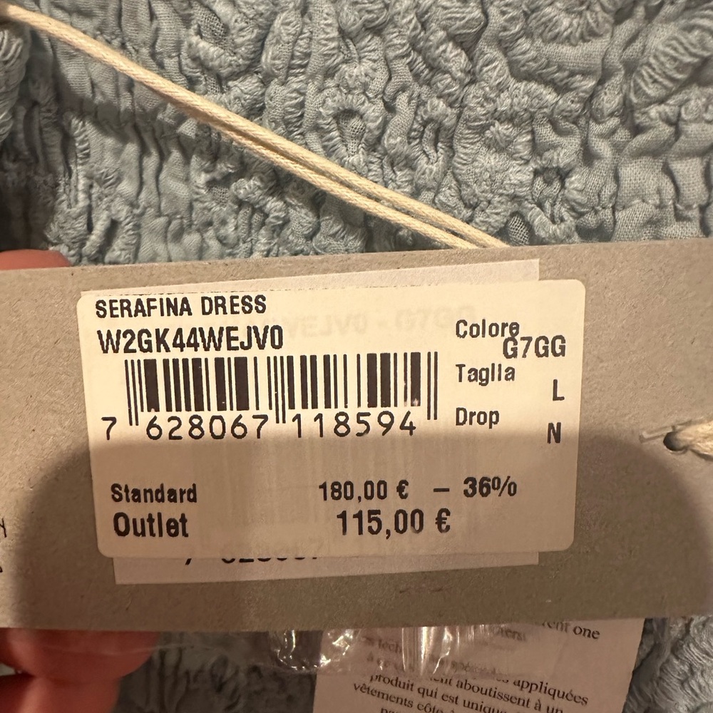 Guess Serafina Dress in Light Blue